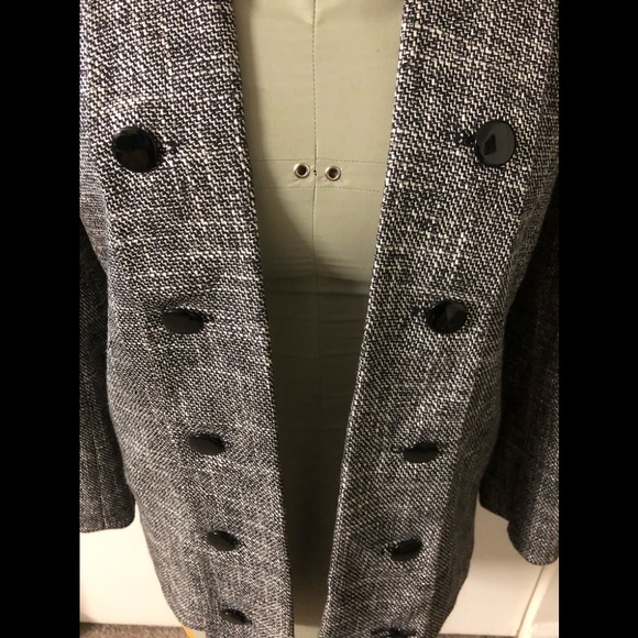 Allison Gail Tweed Blazer🌹Open Front🌟Made in USA - Picture 5 of 13